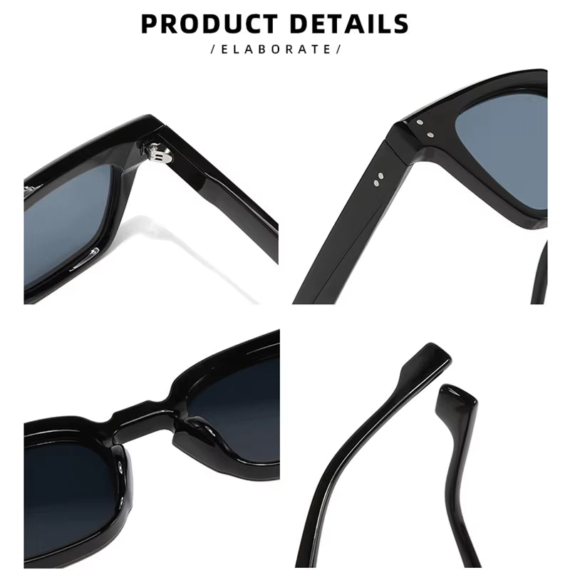 2024 Latest Classic Sunglasses Men Luxury Brand Designer Vintage Retro Square Women anti Blue Light Sun Glasses UV400 Shades